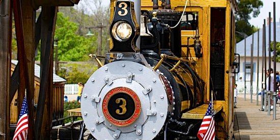 Poway Midland Railroad Train Close Up
